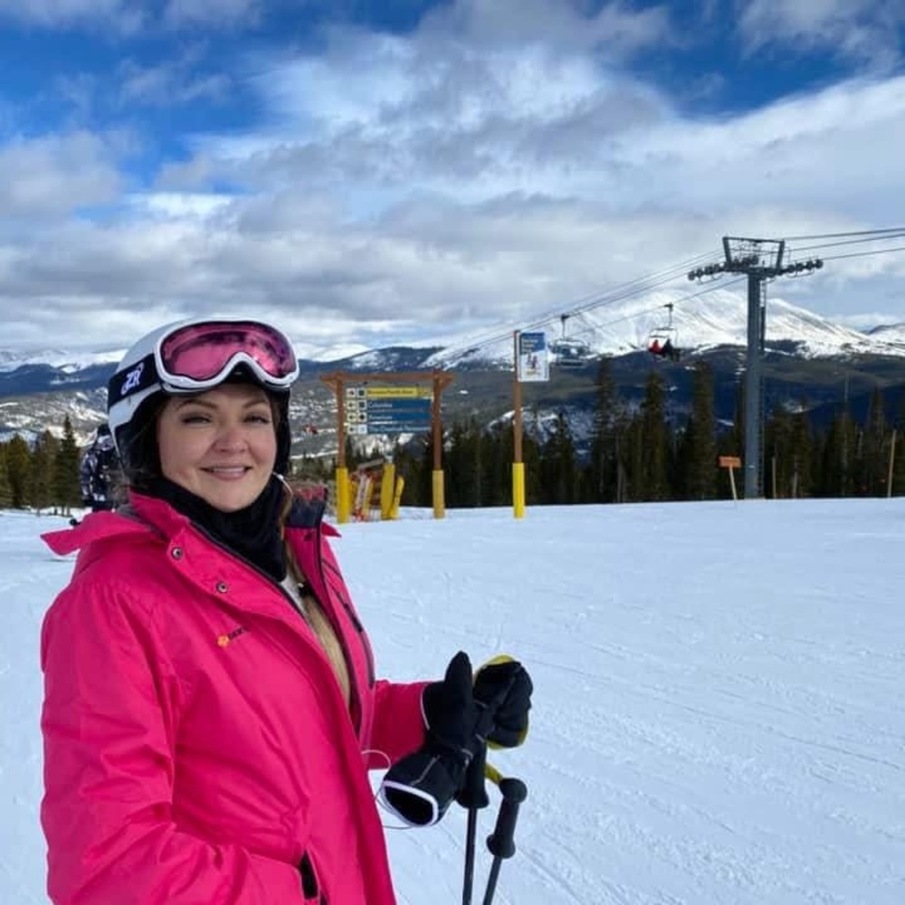 Bright Pink Ski Jacket